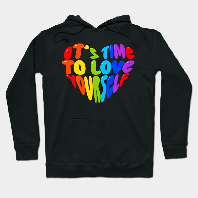 Love yourself Hoodie by Morishasha